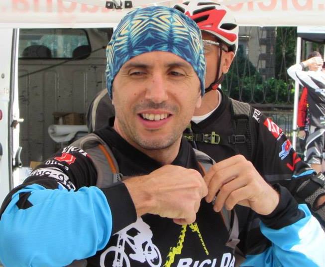 accompagnatore di mountain bike Danilo Bernardini